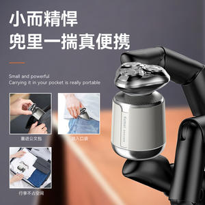 เครื่องโกนหนวดไฟฟ้าเคเมอิ Km-3225 กันน้ำ 3-อิน-1 ตัวเครื่องโลหะแบบชาร์จได้สำหรับผู้ชาย - Product Image 5