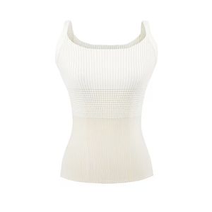 Nuevo Top Corto de Verano para Mujer, Tejido Acanalado, Ajustado, Sin Mangas, Versátil - Product Image 5