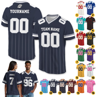 Jersey Sepak Bola Kustom Nama Nomor Logo Seragam Tim Hadiah untuk Pria Wanita Anak-anak Balita & Penggemar Sepak Bola Amerika