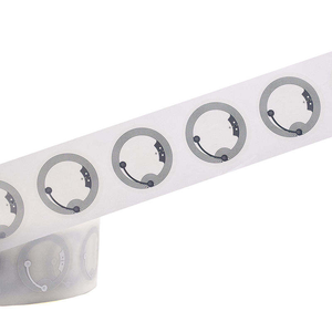 Autocollant NFC intelligent programmable rond 13,56 MHz, diamètre 25 mm, en rouleau, étiquette NFC à puce intégrée, directement de l'usine, <span class=keywords><strong>moins</strong></span> <span class=keywords><strong>cher</strong></span> - Product Image 3