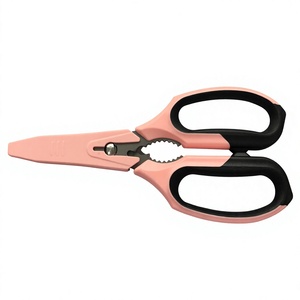 Ciseaux de cuisine industriels à lames dentelées détachables multi-usages en acier inoxydable 420J2 vert/noir pour couper et tailler – Offre Spéciale - Product Image 2