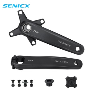 SENICX宇勇单链环104BCD空心曲柄24毫米轴超强升级套件MTB耐用自行车曲柄链轮 - Product Image 6