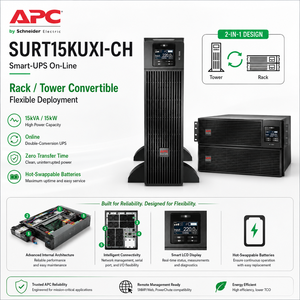 UPS en Línea <span class=keywords><strong>APC</strong></span> SURT15KUXI-CH de 15kVA para Impresoras de Pequeñas Imprentas y Servidores de Control - Product Image 5