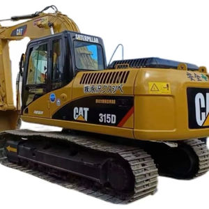 Pelle d'occasion de haute qualité Caterpillar Cat315D pelle hydraulique sur chenilles moyenne avec EPA CE pour la vente à bas prix - Product Image 1