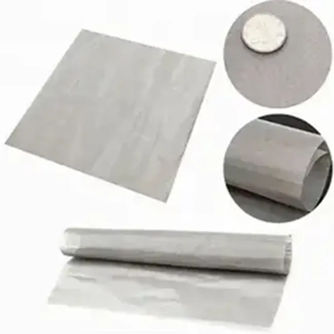 Material de impresión de seda de acero inoxidable de malla 80-400 de alta calidad, tela de malla de alambre tejida de tejido liso