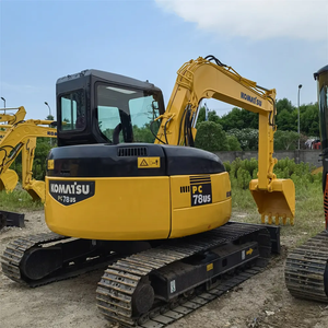 Mini excavadora de alto rendimiento Komatsu PC78, excavadora Original Dozer Blade, venta de existencias de segunda mano, rodamiento de bomba de caja de cambios incluido - Product Image 2