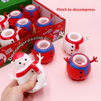 Jouets Squishy Père Noël, Cadeau Surprise Joyeux Noël, Cadeau pour Enfants