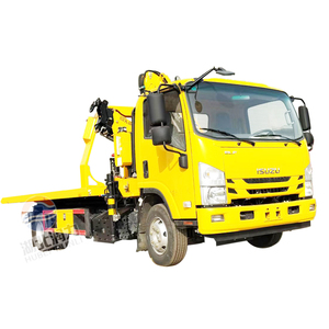 I SUZU Towing <strong>Hoisting</strong> and <strong>Rescue</strong> Wrecker Traffic Clean Tow Truck with Crane Boom Truck - Product Image 1