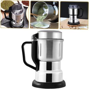 เครื่องบดกาแฟไฟฟ้าสแตนเลส 4 ใบมีด สำหรับบดเครื่องเทศและเครื่องปรุงรส ขายดี - Product Image 3