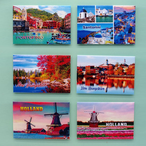 Magnete per Frigorifero Personalizzato con <span class=keywords><strong>Stampa</strong></span> Olografica, Souvenir della Grecia, Magnete Olografico per Frigorifero - Product Image 4