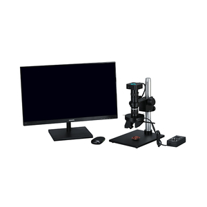 <span class=keywords><strong>Microscope</strong></span> d'inspection numérique monoculaire HuaGuang TDM-6303DMP 100V-240V avec écran LCD et éclairage annulaire <span class=keywords><strong>LED</strong></span> 4 zones 3D - Product Image 4