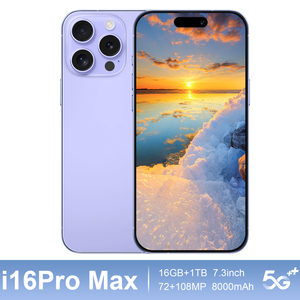 Venta al por mayor de fábrica 2026: Smartphone 16 Pro Max 5G desbloqueado, versión global, 1TB, Deca Core, francés/español - Product Image 4