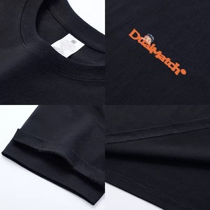 Camiseta Oversize de Algodón Orgánico 100% de Alta Calidad para Hombre, Tallas Grandes, con Logotipo Personalizado, Diseño Liso, Camisetas de Moda para Hombre - Product Image 6