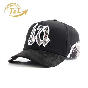 4UGEAR Gorras de Béisbol Personalizadas de Alta Calidad, Gorras de Béisbol Bordadas de 5 Paneles con Cierre a Presión, Gorras Deportivas con Logotipo al por Mayor para Hombre - Product Image 1