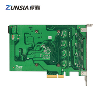 Tarjeta Zunsia PCIE SFP PCI-E Express SFP + 2 puertos para PC de Firewall de red con tarjeta de red Pcie de 10 Gigabit con bisel de altura media/completa