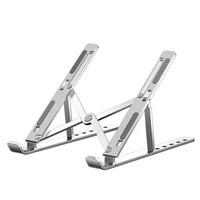 Support de refroidissement pour ordinateur portable en alliage de fer amélioré 2026, réglable en hauteur et support de bureau vertical portable