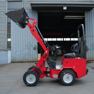 Mesin pemuat 4x4 kualitas tinggi mesin konstruksi peternakan pembiakan mesin Diesel pemuat roda kompak untuk dijual - Product Image 4