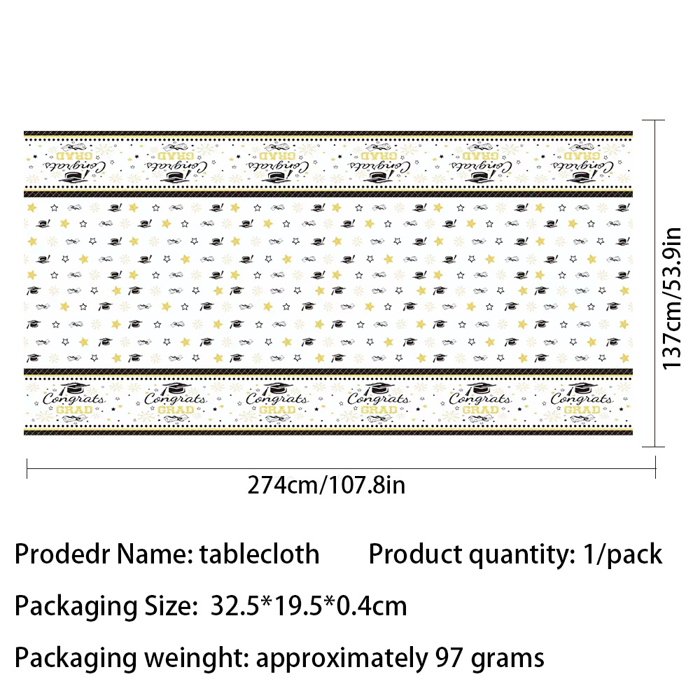 137*274 cm paper tablecolth