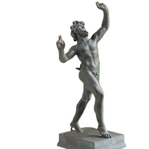 <span class=keywords><strong>Escultura</strong></span> Antigua de Latón Fundido, Estatua de Bronce de Tamaño Real de <span class=keywords><strong>David</strong></span> - Product Image 5
