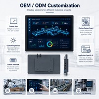 Sistema de Carro de Compras Móvil para Comercio Minorista con Integración de Escáner y Pantalla Táctil Capacitiva Industrial Full HD