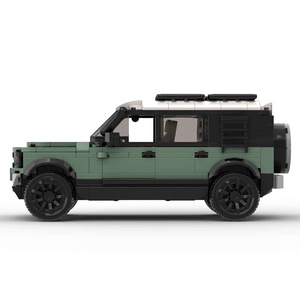 Giocattoli Personalizzati di Veicoli da Costruzione, Auto SUV per Bambini, Mini Modelli Moc Fai-da-Te, Set di Blocchi da Costruzione per Auto SUV - Product Image 4