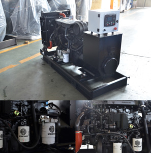 Silent Open Frame <b>Generator</b> 50KW 60KVA Optional Power Bank JHW-50GF <b>Generator</b> 50KW 60KVA - Product Image 5