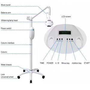 Professionale denti dentali sbiancamento LED luce macchina/denti dentali sbiancamento lampada 3 colori - Product Image 6