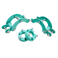 Nouvelle couleur personnaliser le Kit de Suspension de voiture bleu de luxe ressort à lames arrière étendu G-manilles 0-2 ''pour Hilux Ranger petite camionnette