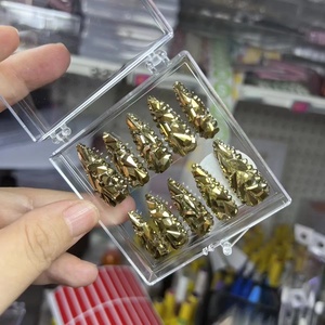 Groothandel Op Maat Franse Kunst Stijl Press-On Nagels Handgeschilderde Valse Nagels Rijke Dekking Voor Vinger Applicatie-Vingernagel - Product Image 6