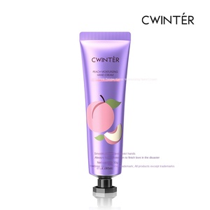 Crème pour les mains hydratante bio Cwinter 30g Automne Hiver, parfum pêche, pour peaux sèches et gercées - Product Image 6