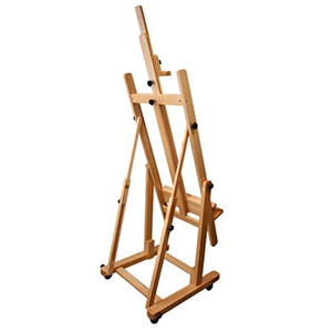 Nhiệm Vụ Nặng Nề Thêm Lớn Có Thể Điều Chỉnh H-Khung Mạnh Mẽ Bằng Gỗ Sồi Phòng Thu Giá Vẽ Cho Bức Tranh - Product Image 1