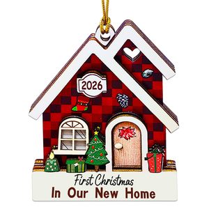 La Nostra Nuova Decorazione per la Casa per il Primo <span class=keywords><strong>Natale</strong></span> del 2026, Decorazioni per la Casa - Regali di Inaugurazione Casa, Nuova Casa, Regali per la Nuova Abitazione - Product Image 1