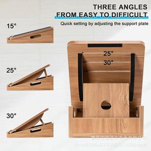 Wooden Calf <b>Stretching</b> Board 15 25 30 Degree Adjustable Incline Foot Pedal Leg Slimming Fitness <b>Machine</b> Home Use Non Slip - Product Image 1