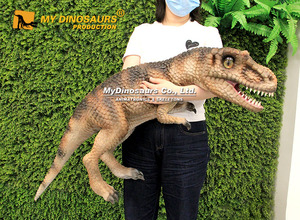 Marioneta de <span class=keywords><strong>Velociraptor</strong></span> de Silicona Realista para Parques Jurásicos, Deportes al Aire Libre y Uso en Jardines de Infancia - Product Image 3