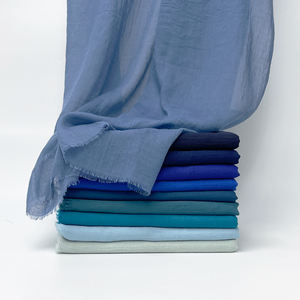 Pañuelos <span class=keywords><strong>de</strong></span> Algodón Voile al por Mayor para Mujer, Estilo Jumper, Chal, Dupatta, Katun, Colección Hijab, Azul Oscuro - Product Image 5
