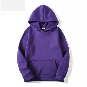 Bianco Montato Maglione Donne Degli Uomini Girocollo Felpe Con Cappuccio Commercio All'ingrosso Pianura Felpe Con Cappuccio Pullover Viola Felpa Con Cappuccio