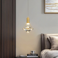 Lustre moderne en cristal réglable en hauteur pour cuisine, salle à manger, salon, chambre à coucher