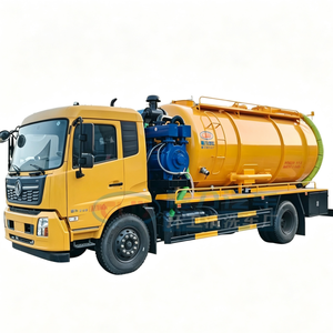 Camión de Succión de Aguas Residuales de Alta Presión de 10-15T, 4x2, Diésel, EURO 5, 251-350HP, Conducción Izquierda/Derecha, en Venta - Product Image 1