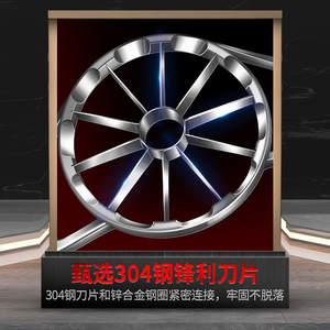 304 Stainless Steel Apple Cutter Zinc Alloy Core Separator Household Kitchen Fruit Tool - Product Image 1