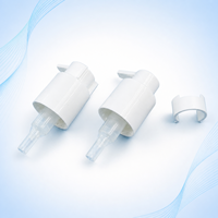 Pompe à lotion liquide en plastique Spring Outside 24/410 avec clip de verrouillage pour emballage cosmétique PPWR