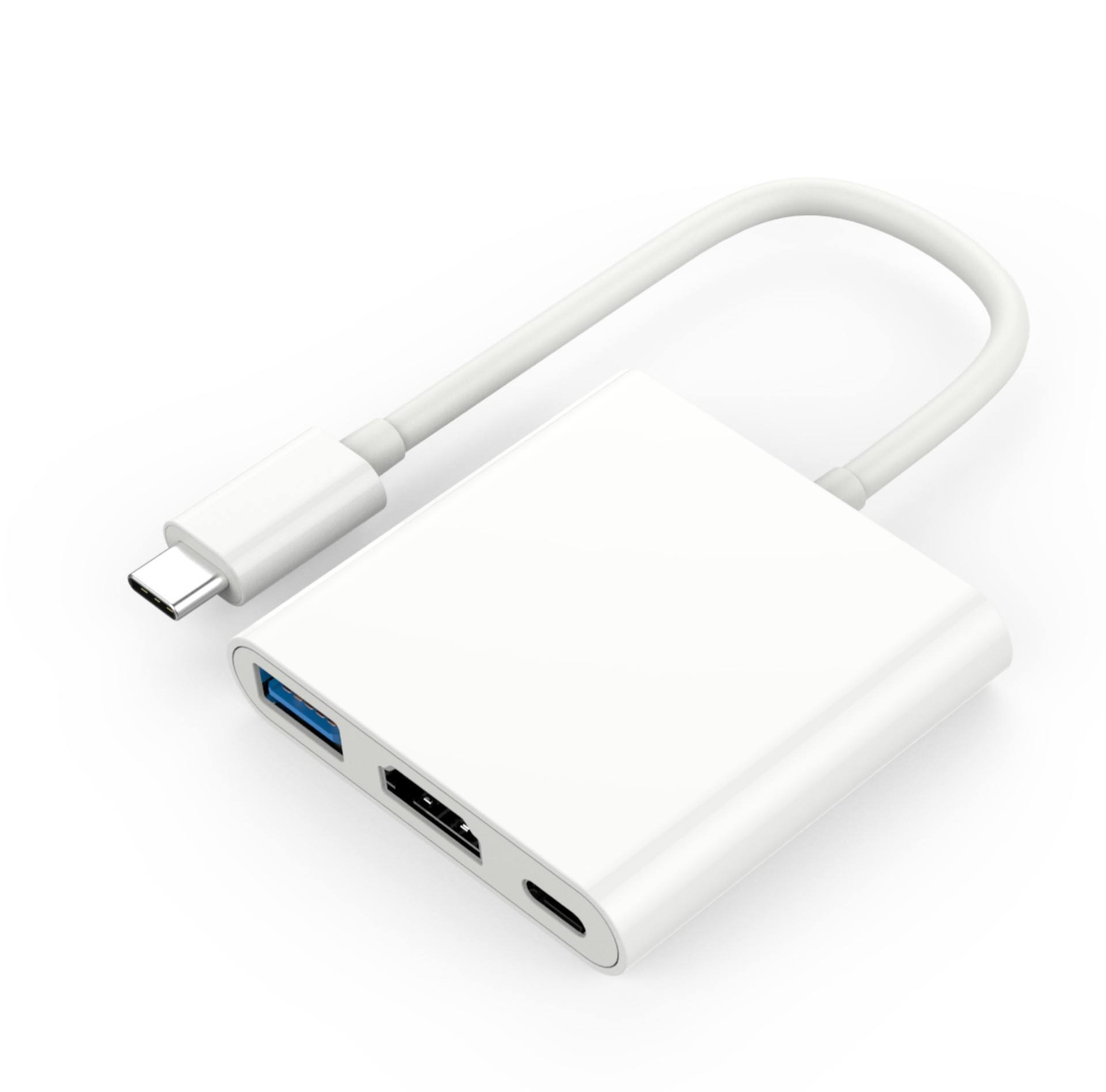 White 3 in 1-4k30hz+USB3.0+100w