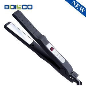 Bdisco Hair Straightener 1 Inch Nano Ceramic Plate With Temperature Display For Dry Hair - Product Image 2