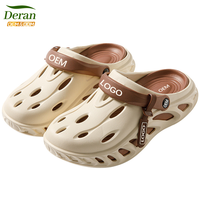 Deran OEM 2026 Nouvelles pantoufles souples pour la maison, sandales antidérapantes et imperméables pour hommes, sabots toutes saisons Echo, chaussures sabots pour hommes, pantoufles pour hommes