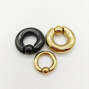 Anillos de Acero Inoxidable con Bola Captiva BCR |   Joyería para Piercings Corporales en Varios Tamaños para Orejas, Nariz, Septum, Piercings Corporales - Product Image 4