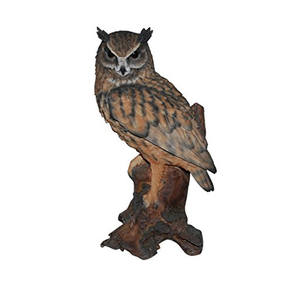 Vivid Echte Leven Grote Sneeuwuil Tuin Ornament Hars Vogel Standbeeld voor Koop - Product Image 2