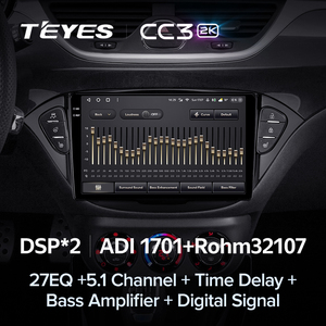 TEYES CC3 2K para Opel Corsa 2014 - 2019 Radio de coche reproductor de vídeo Multimedia navegación GPS Android 10 No 2DIN 2 Din <span class=keywords><strong>DVD</strong></span> - Product Image 4
