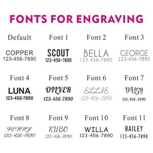 Kerah anjing personalisasi dengan ukiran gratis, tali hewan peliharaan yang cocok, gesper logam kontak khusus, kerah hewan peliharaan kotak-kotak hijau merah muda - Product Image 4