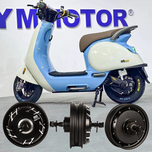 Yuma 10นิ้ว ZX ไร้แปรง4000W 1000รอบต่อนาทีชุดแปลงมอเตอร์มอเตอร์ไซค์พลังสูง ZX 4000W 10นิ้ว ZX W - Product Image 6