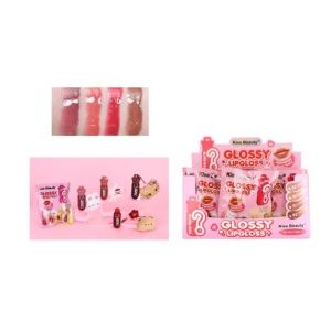 Gloss à lèvres effet miroir cristallin Kiss Beauty, hydratation longue durée, effet repulpant et brillance miroir, gloss à lèvres enchanteur - Product Image 4