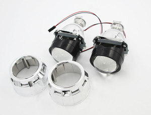 Kingshowstar Ống Kính Máy Chiếu <span class=keywords><strong>Mini</strong></span> 55W 2.5 "Cho Bóng Đèn H1 Đèn Pha Trang Bị Thêm Đèn Pha Đèn <span class=keywords><strong>Led</strong></span> Chuyển Đổi - Product Image 2